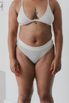 BASERANGE Stretch Flared Briefs UNEL Collection Ribbed Cotton Portugal BAS-UNEL-BL-000-UNDYED